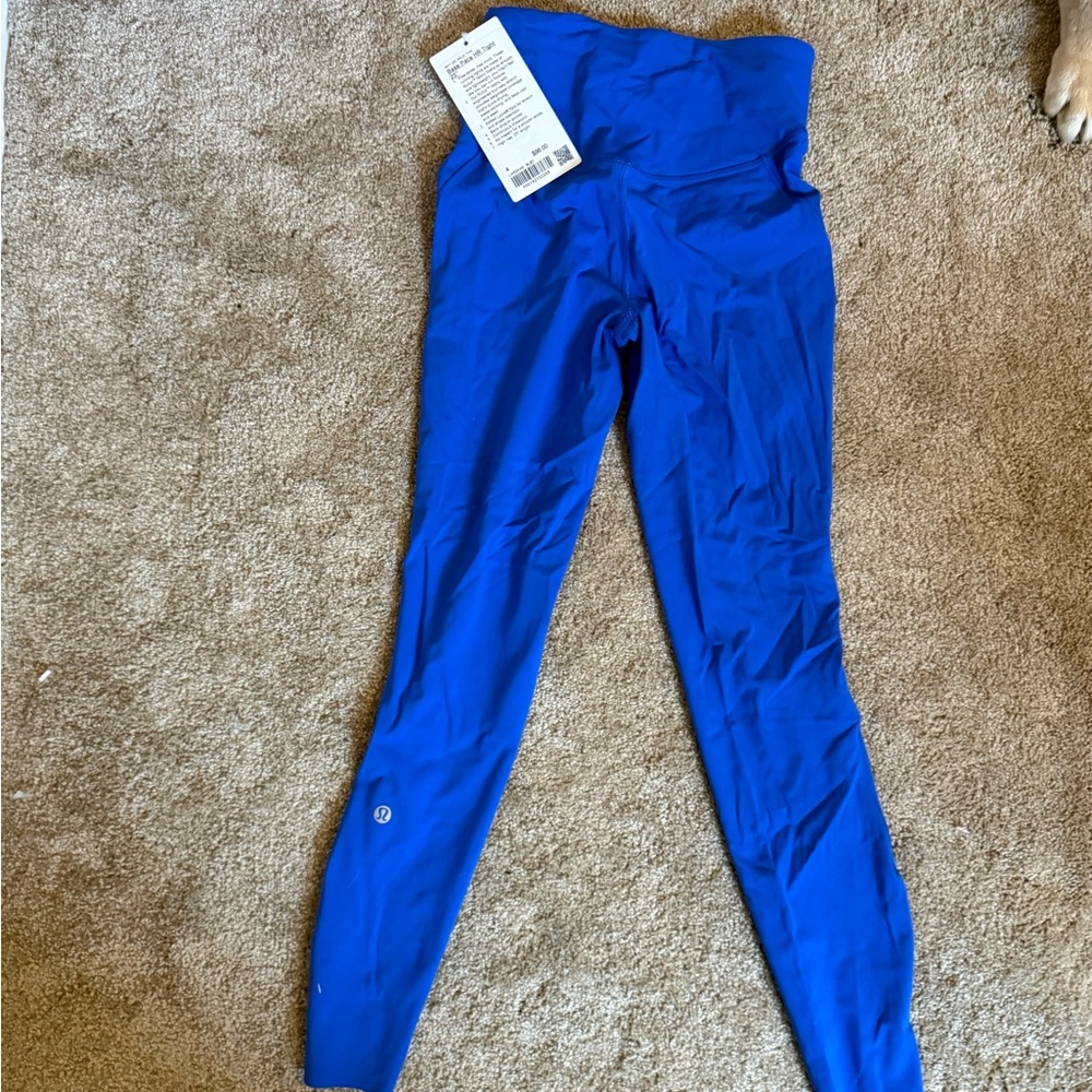 Lululemon Blue High-Waisted Leggings